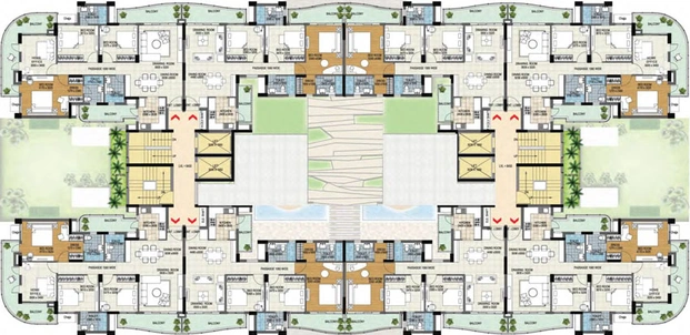 Floor Plan of BPTP Terra in Sector 37D, Gurgaon - Image 84859