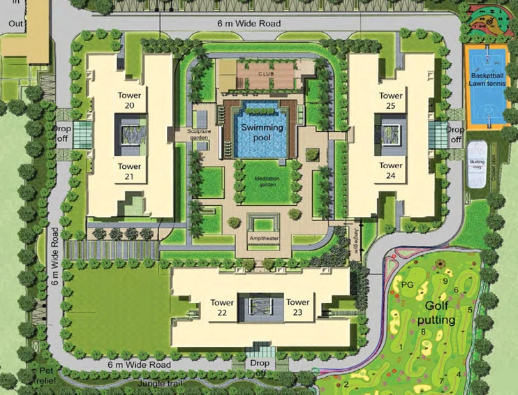 Master Plan of BPTP Terra in Sector 37D, Gurgaon - Image 84860