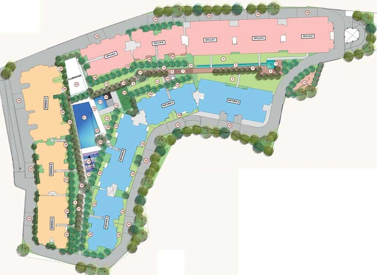 Master Plan of Lodha Eternis in Andheri East, Mumbai - Image 13059