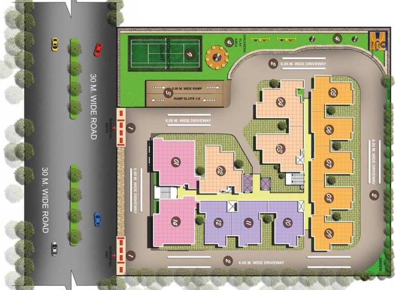 Master Plan of Royce Sentosa Parc in Raj Nagar Extension, Ghaziabad - Image 3131