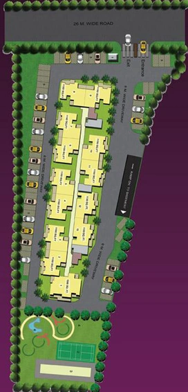 Master Plan of Divay Arc Angels in Raj Nagar Extension, Ghaziabad - Image 3147