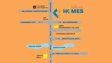 Location of Ratandeep Silver Homes - Image 3153