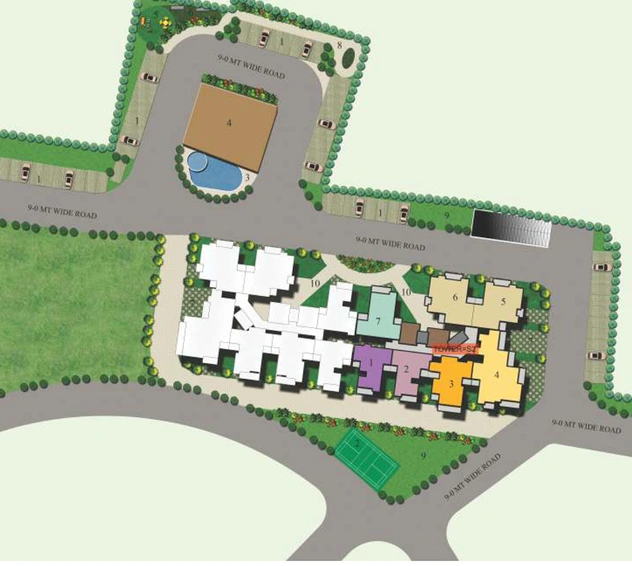 Master Plan of Ratandeep Silver Homes in NH 24, Ghaziabad - Image 3155
