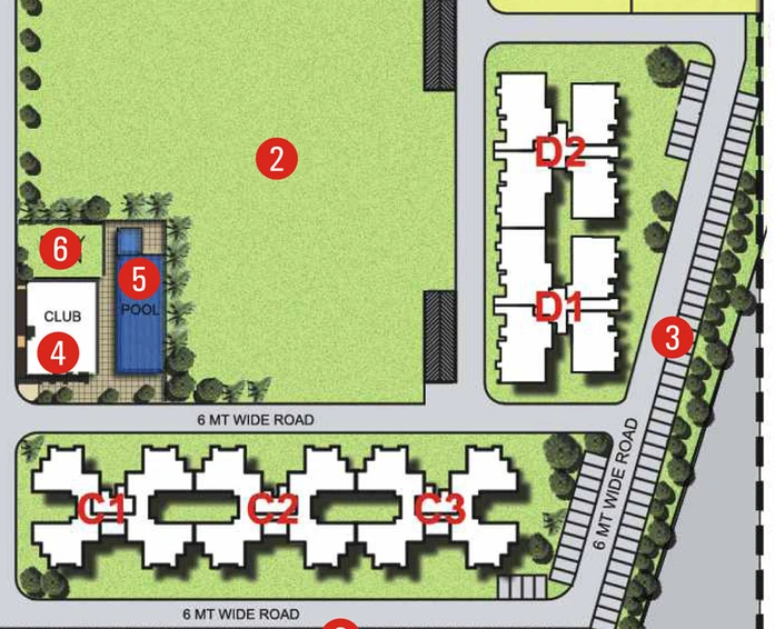 Master Plan of Unitech Vistas Phase 2 in Sector 70, Gurgaon - Image 8526