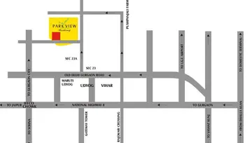 Location of Bestech Park View Residency - Image 8565