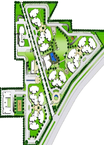Master Plan of Bestech Park View Residency in Palam Vihar, Gurgaon - Image 8566