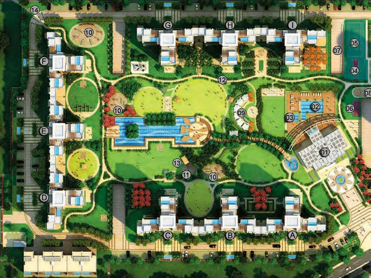 Master Plan of Bestech Park View Grand Spa in Sector 81, Gurgaon - Image 16704
