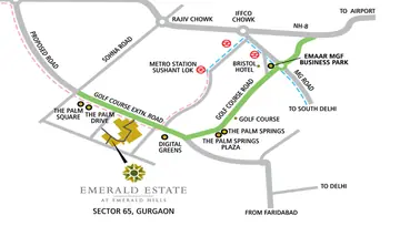 Location of Emaar Emerald Estate - Image 8592
