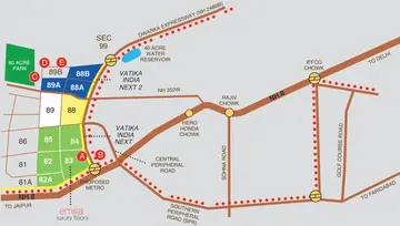 Location of Vatika Emilia Floors - Image 3442