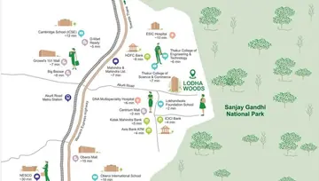 Location of Lodha Woods - Image 13332