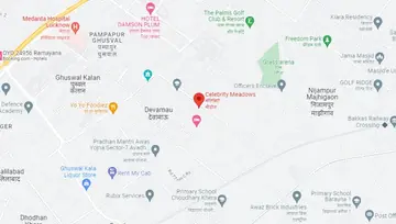 Location of Ansal Celebrity Meadows - Image 48588