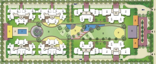 Master Plan of Aditya Urban Casa in Sector 78, Noida - Image 52303