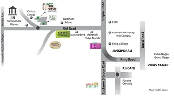 Location of Eldeco Twin Towers - Image 3544