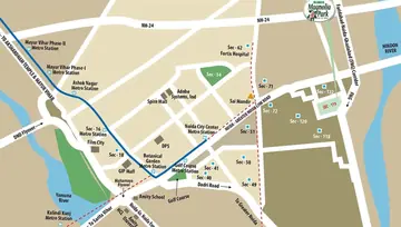 Location of Eldeco Magnolia Park - Image 3484