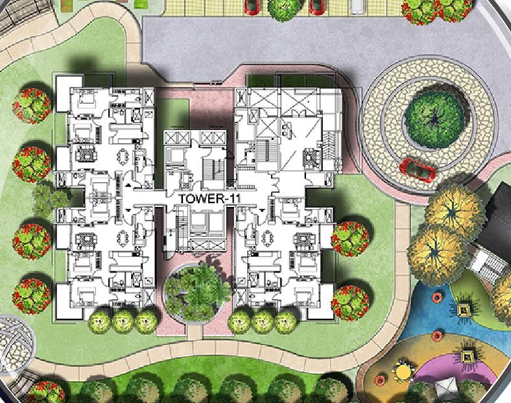Master Plan of M3M Icon - Merlin in Sector 67, Gurgaon - Image 3427