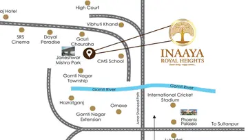 Location of Surya Inaaya Royal Heights - Image 48598