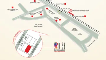 Location of Rise Sky Bungalows - Image 49711
