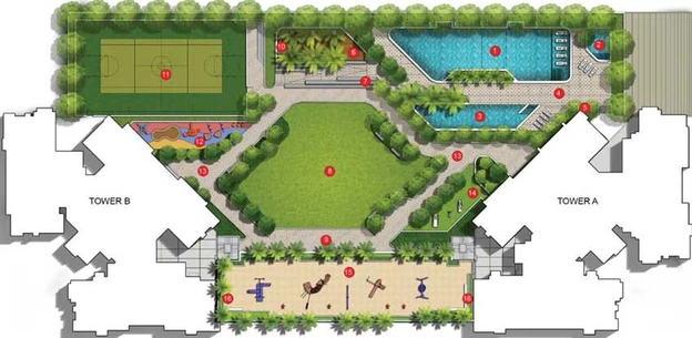 Master Plan of Kalpataru Vienta in Kandivali East, Mumbai - Image 13475