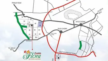 Location of Shree Vardhman Flora - Image 69800