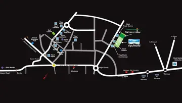 Location of Vipul Tatvam Villas - Image 16745
