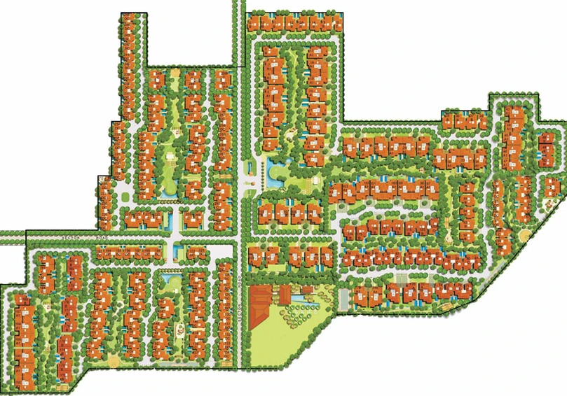 Master Plan of Vipul Tatvam Villas in Sector 32, Gurgaon - Image 16746