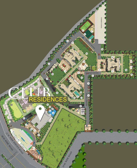 Master Plan of AIPL Club Residences in Sector 70A, Gurgaon - Image 16771