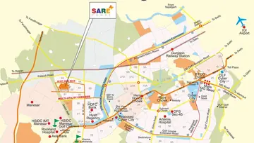 Location of Sare Club Terraces - Image 16838