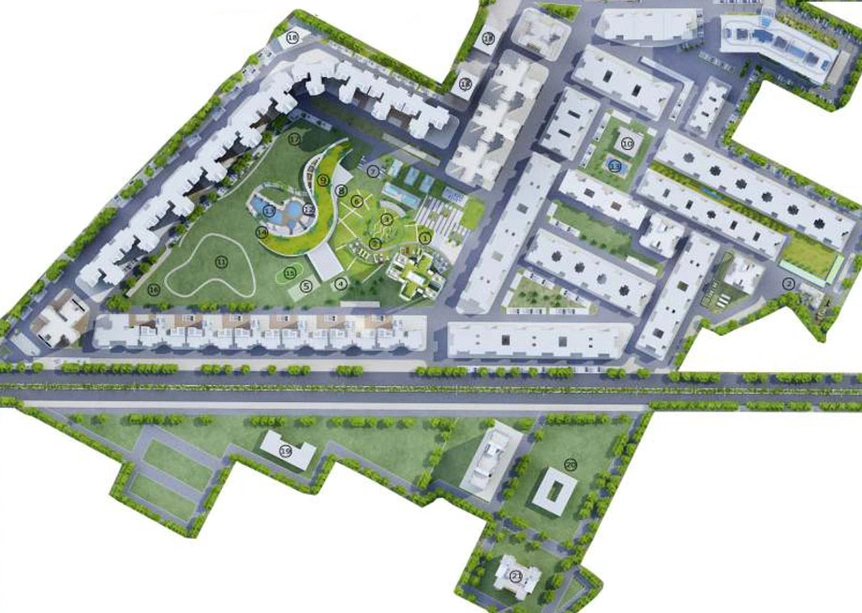 Master Plan of Sare Club Terraces in Sector 92, Gurgaon - Image 16840