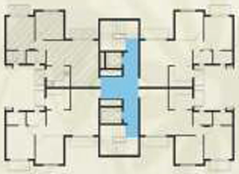 Floor Plan of Era Redwood Residency in Sector 78, Faridabad - Image 3469