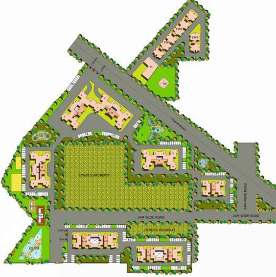 Master Plan of Era Redwood Residency in Sector 78, Faridabad - Image 3470
