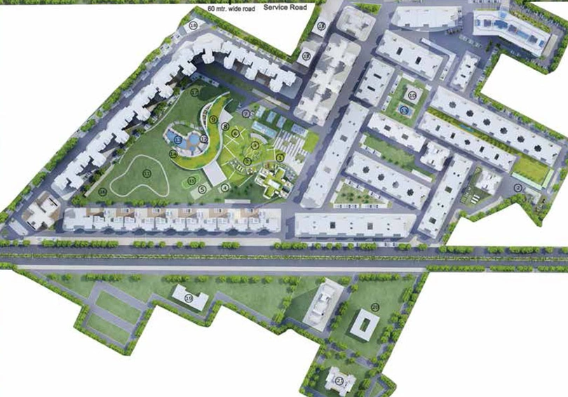 Master Plan of Sare Petioles in Sector 92, Gurgaon - Image 16856