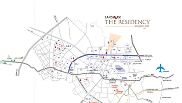 Location of Landmark The Residency - Image 23586