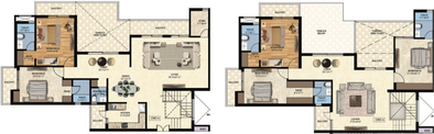 4 BHK Penthouse in Oro Constella in Amar Shaheed Path, Lucknow - Image 333831