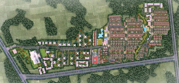 Master Plan of Pintail Park City in Gomti Nagar, Lucknow - Image 3614
