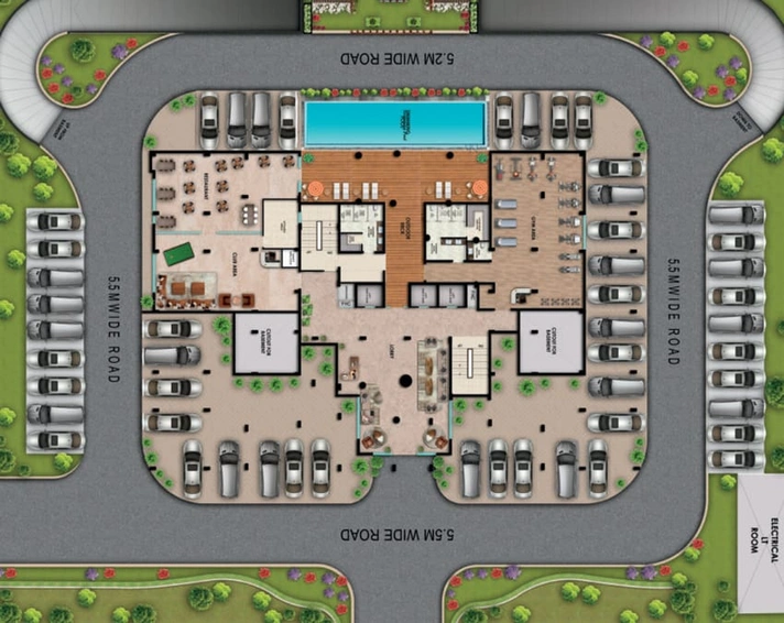 Master Plan of Rohit Galaxy in Gomti Nagar, Lucknow - Image 3864