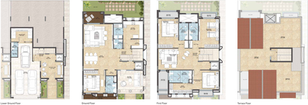 4 BHK House/Villa in Valencia County - One World in Gomti Nagar Extension, Lucknow - Image 583972