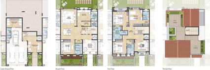 4 BHK House/Villa in Valencia County - One World in Gomti Nagar Extension, Lucknow - Image 583970