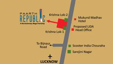 Location of Paarth Goldfinch Towers - Image 4961