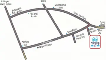 Location of Centurion Sky - Image 101967