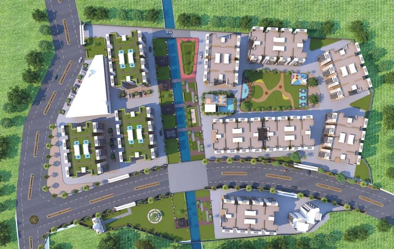 Master Plan of Shiv Aangan in Bawadiya Kalan, Bhopal - Image 90082