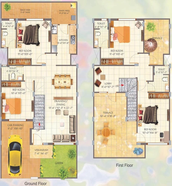 4 BHK House/Villa in Paras Trinity Park in Airport Road, Bhopal - Image 489081