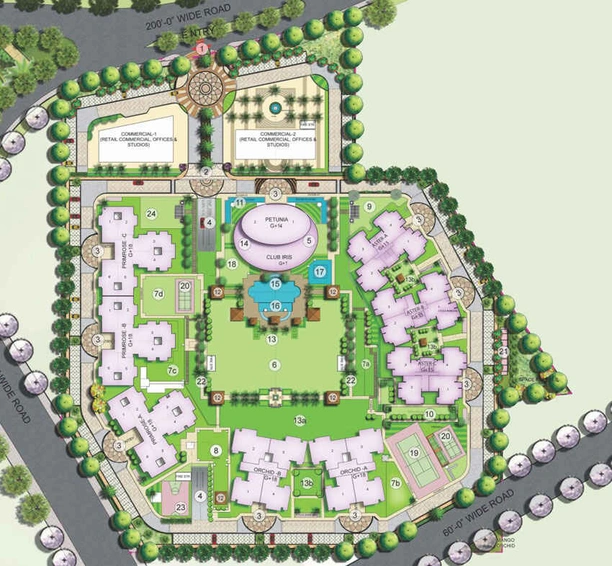 Master Plan of Ambika Florence Park in New Chandigarh, Chandigarh - Image 3631