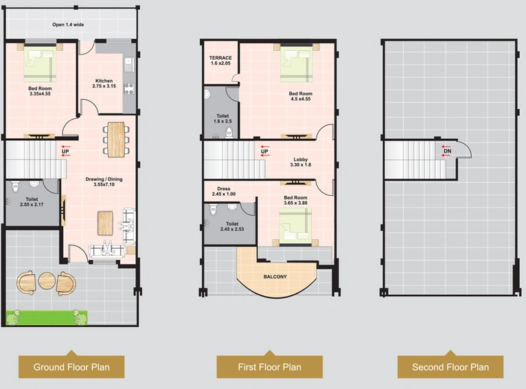3 BHK House/Villa in Sapphire Majestic in Hoshangabad Road, Bhopal - Image 658596