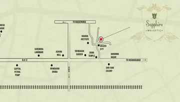 Location of Sapphire Majestic - Image 90685
