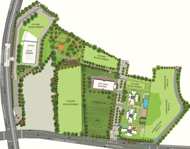 Master Plan of L&T Elixir Reserve in Powai, Mumbai - Image 91232