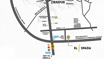 Location of Allwin El Spazia - Image 56728