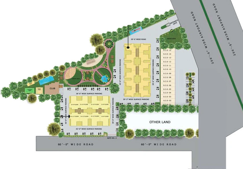 Master Plan of Allwin El Spazia in Zirakpur, Chandigarh - Image 56729