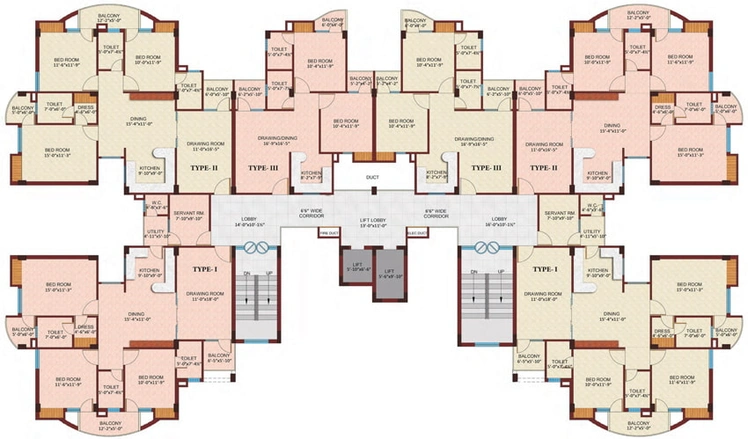 Master Plan of Arsha Sumangalam in Vrindavan Yojna, Lucknow - Image 7465