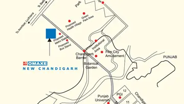 Location of Omaxe Cassia - Image 3649