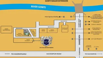 Location of Omaxe Residency Phase 2 - Image 7221